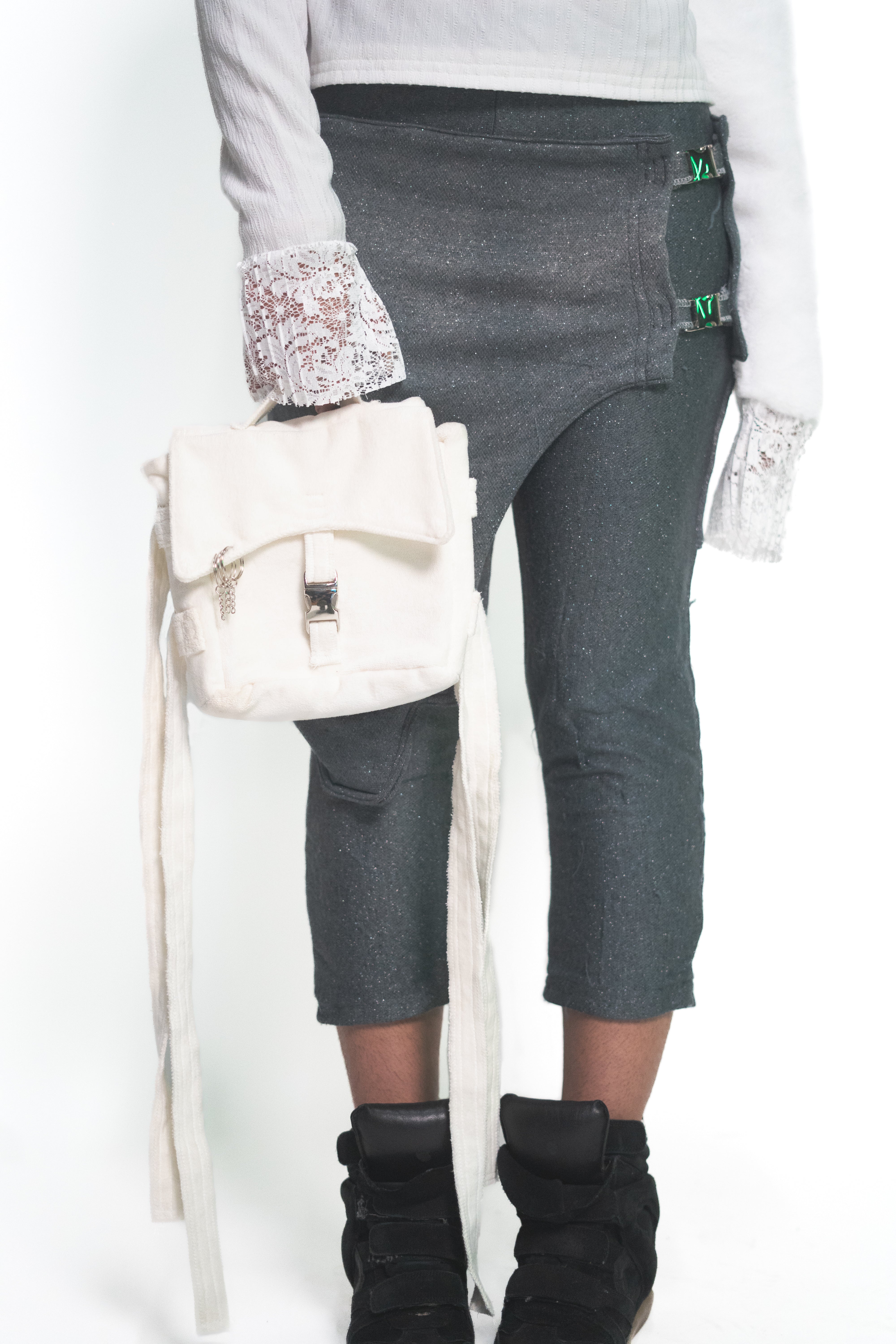 Dyed-Knit Capri